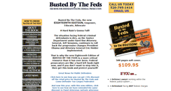 Desktop Screenshot of bustedbythefeds.com