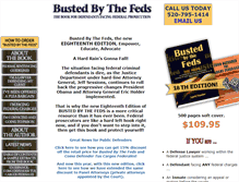 Tablet Screenshot of bustedbythefeds.com